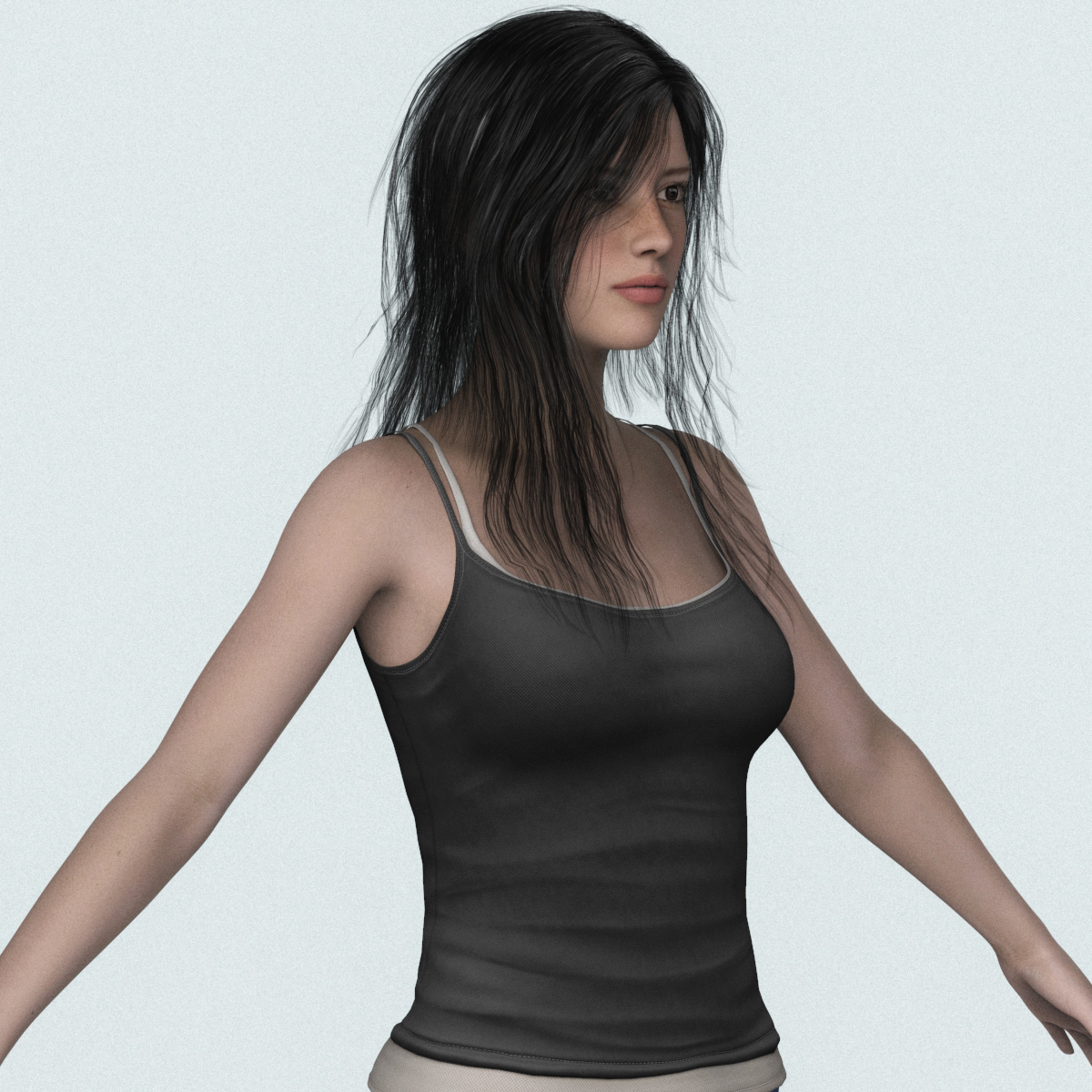 Young Sexy Girl 3d Character By 3darcmall 3docean 